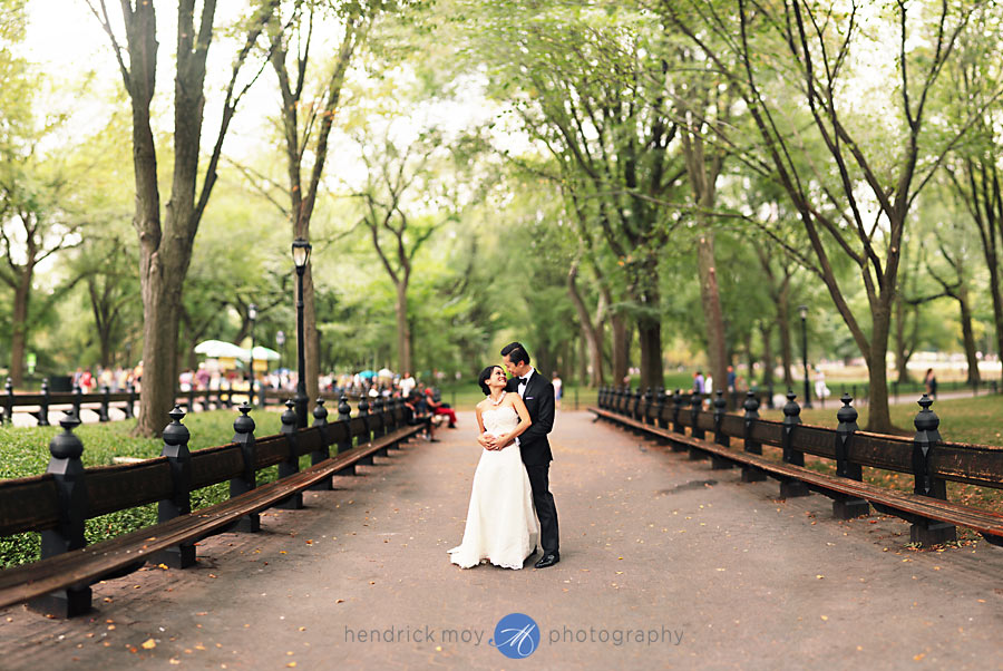Central-Park-Mall-Wedding-Photography-Brenizer Method-Bokeh Panorama