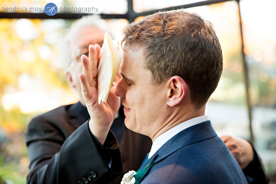 wedding ceremony at ramsey club