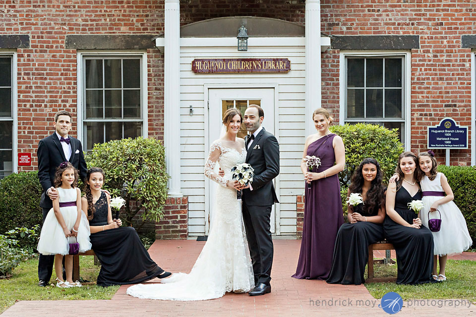 huguenot children's library wedding