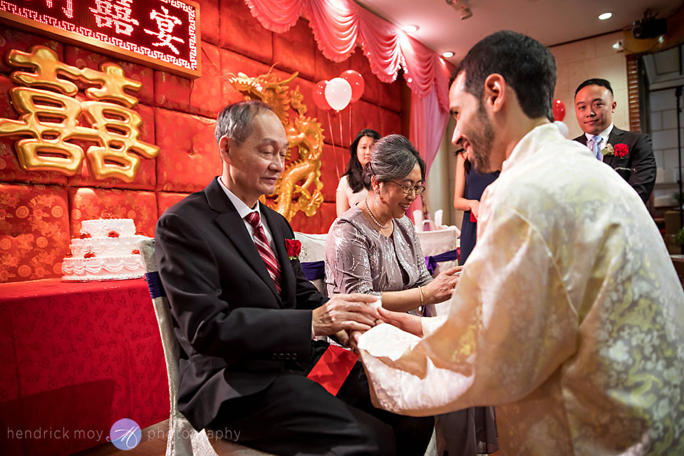 tea ceremony wedding photographer new lake pavilion