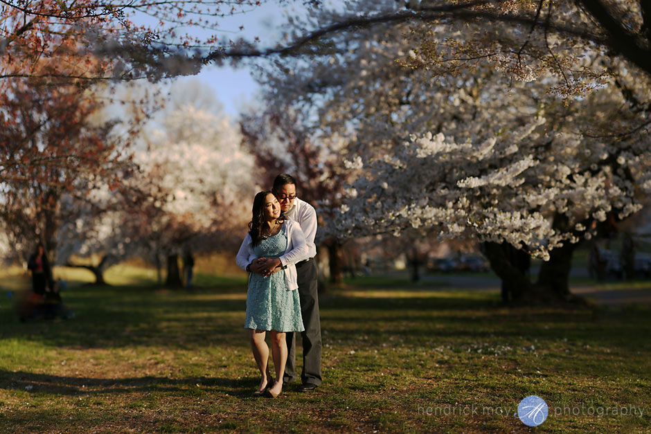 engagement pictures in branchbrook park nj hendrick moy