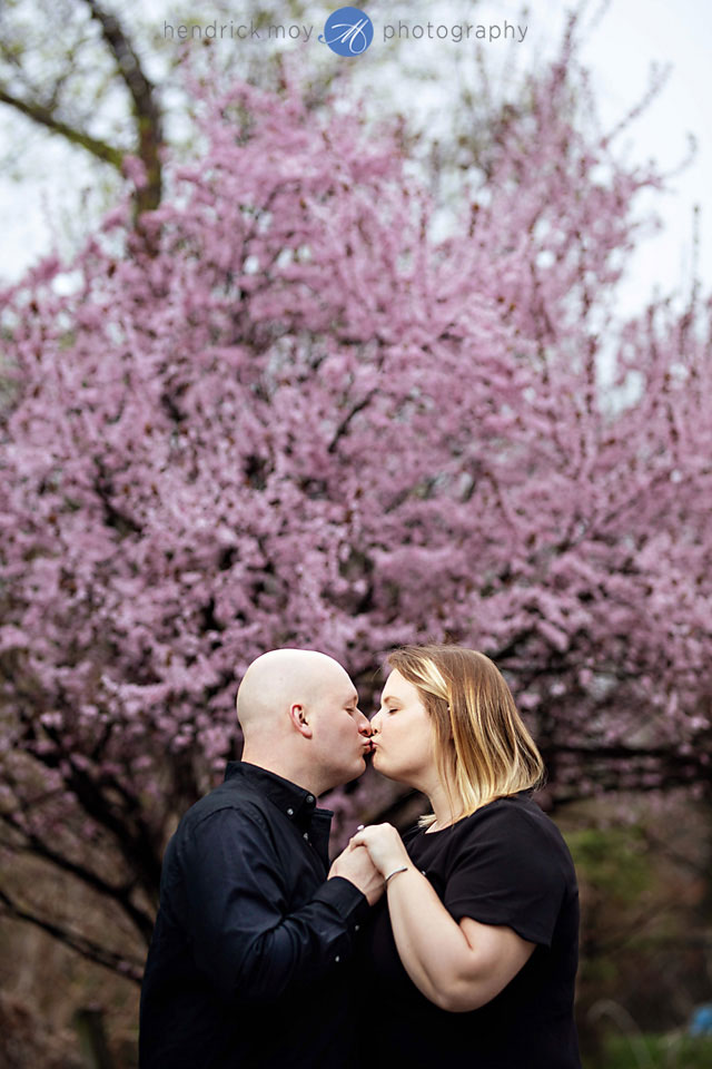 spring engagement photography dobbs ferry park