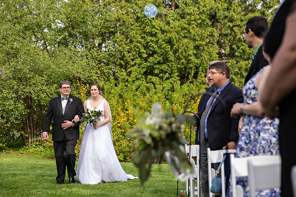 outdoor wedding ceremony poughkeepsie ny