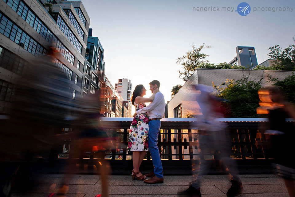 highline engagement pictures NYC