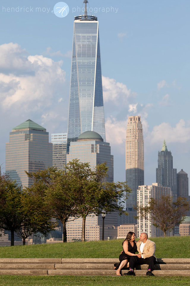engagement at liberty state park