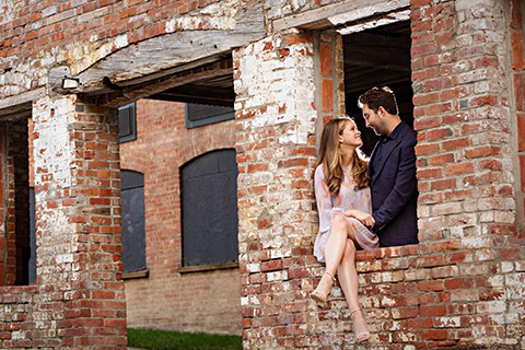 roundhouse beacon ny engagement photos