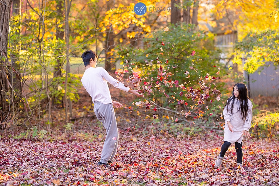 family photos fall ny
