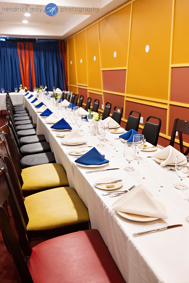 door restaurant wedding reception